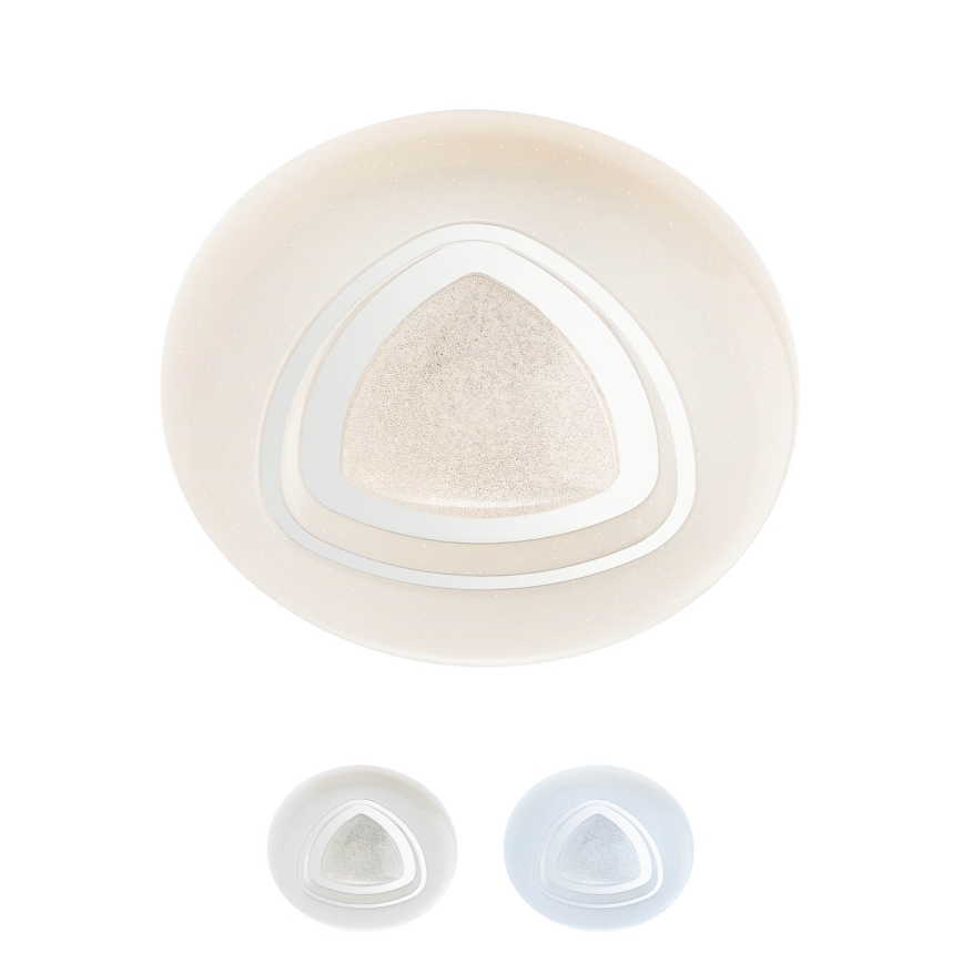 Redo 05-919 - Plafonnier LED dimmable GALAX LED/48W/230V 3000-6500K Wi-Fi Tuya Ø 48 cm blanc + télécommande
