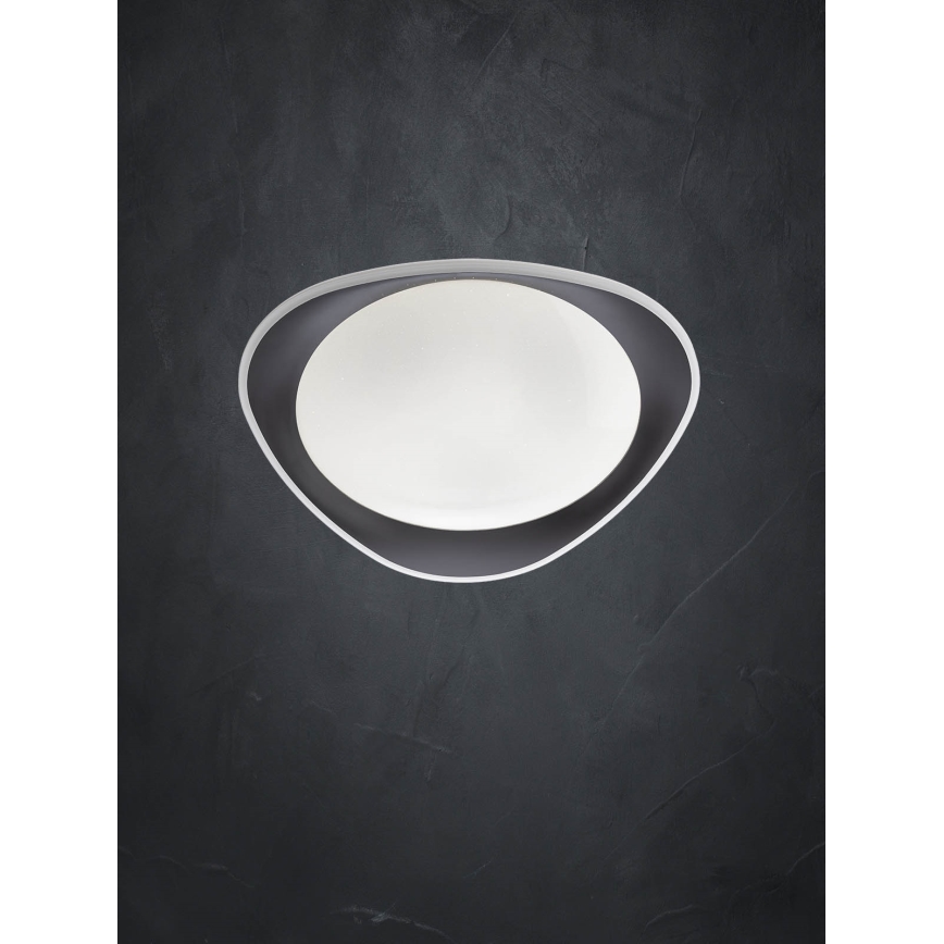 Redo 05-922 - LED Plafondlamp VERENA LED/24W/230V antraciet