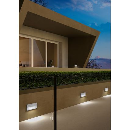 Redo 90009 - LED buitenoriëntatielamp TAMPA LED/11W/230V IP54 wit