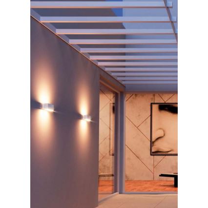 Redo 90095 - LED buitenwandlamp PLANIT LED/10W/230V 3000K IP54 wit