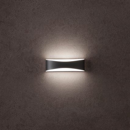 Redo 90126 - LED buitenwandlamp AXEL LED/7W/230V 3000 IP65 antraciet