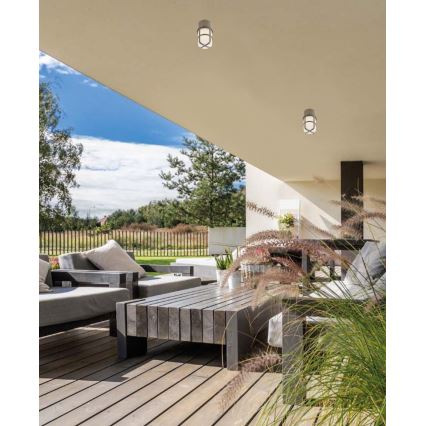 Redo 90193 - Buitenwandspot TRITON 1xE27/28W/230V IP54 messing