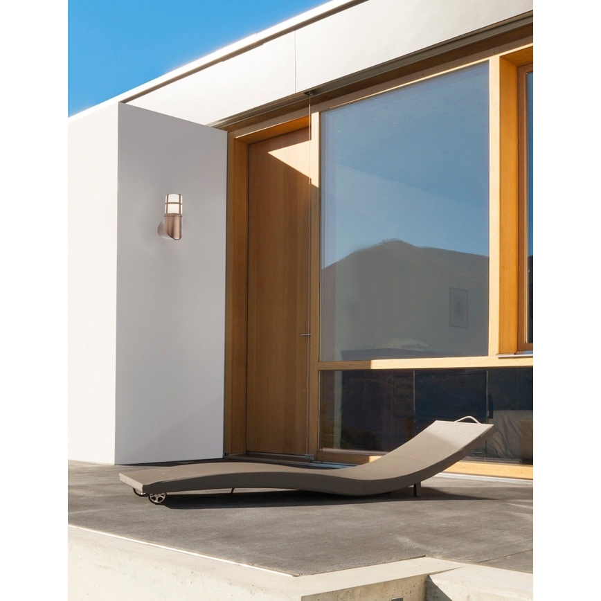 Redo 90197 - Applique murale d'extérieur TRITON 1xE27/28W/230V IP54 cuivre