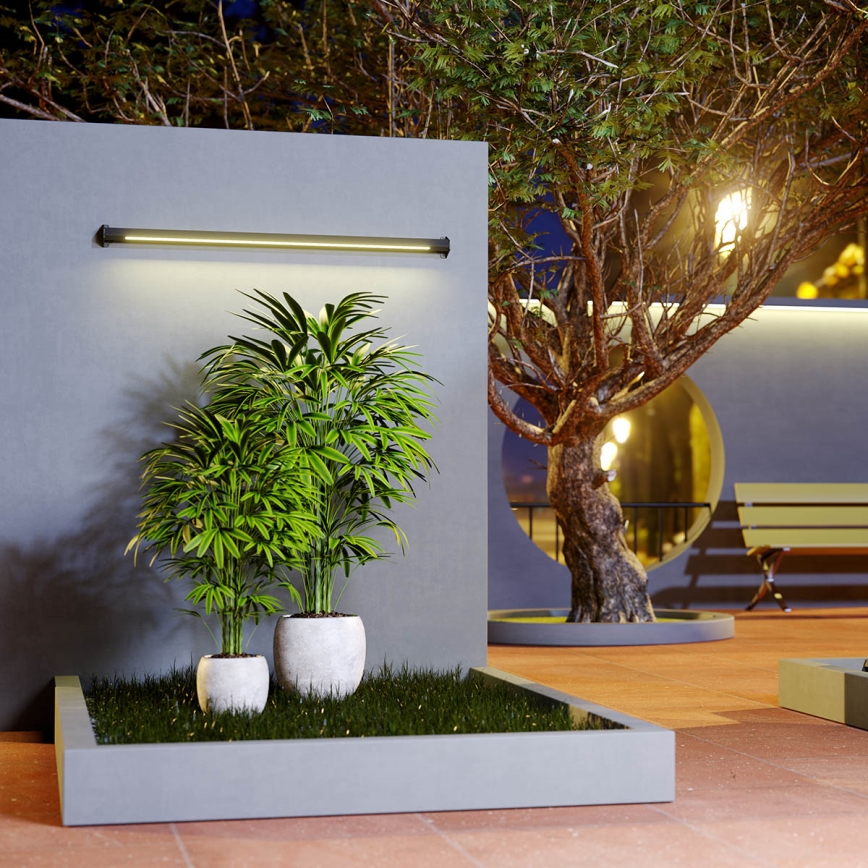 Redo 90242 - TACK LED buitenlamp IP65, 15W, 230V, 3000K, antraciet