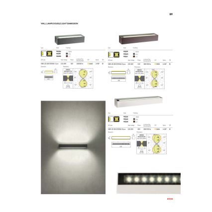 Redo 90259 - LED buitenwandlamp AROOS LED/21W/230V 3000K IP65 wit