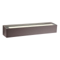 Redo 90261 - LED buitenwandlamp AROOS LED/21W/230V 3000K IP65 bruin