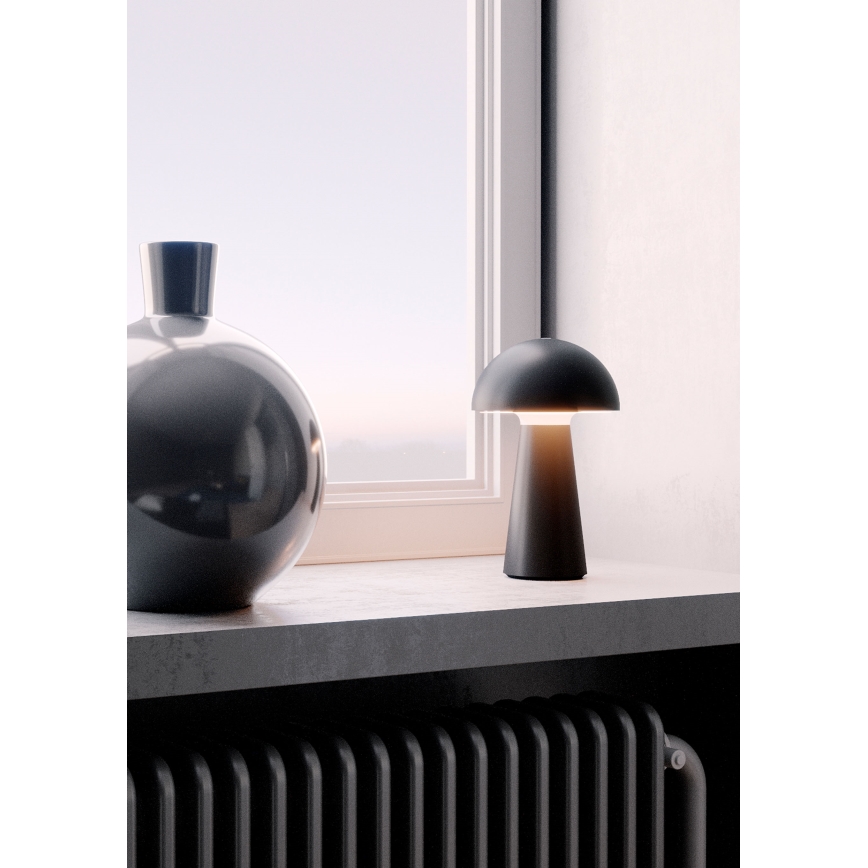 Redo 90439 - Lampe LED extérieure tactile dimmable KIRA LED/4,7W/230V 2200 mAh IP44 noire