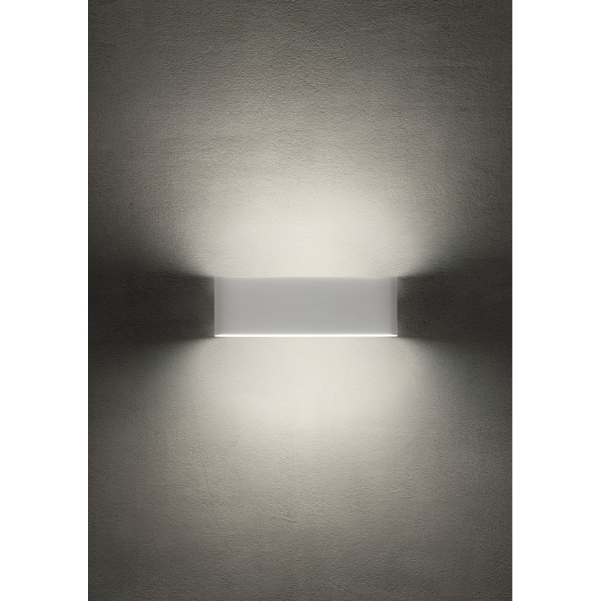 Redo 90451 - LED Applique murale extérieure KLIPPE LED/24W/230V 3000K IP54 blanc