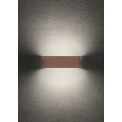 Redo 90453 - Applique murale d'extérieur KLIPPE LED/24W/230V 3000K IP54 marron