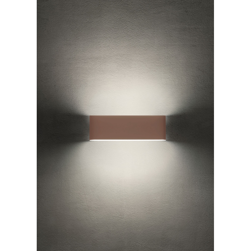 Redo 90453 - Applique murale d'extérieur KLIPPE LED/24W/230V 3000K IP54 marron
