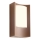 Redo 90484 - Applique murale extérieure WARP LED/8W/230V 3000K IP44 marron