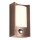 Redo 90487 - Applique murale extérieure avec détecteur WARP LED/8W/230V 3000K IP44 marron