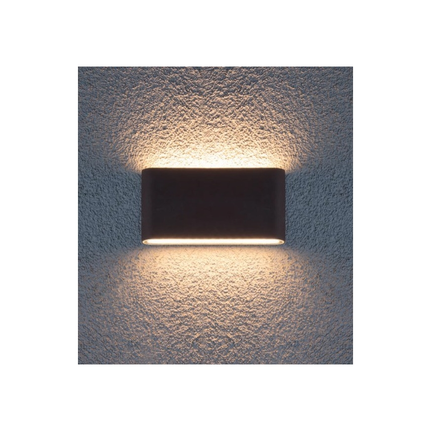 Redo 9054 - LED Wandlamp voor buiten POCKET LED/13W/230V IP54 antraciet