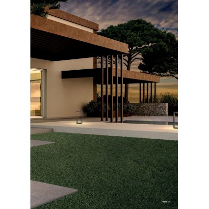 Redo 90582 - LED buitenlamp WAKE LED/8W/230V 3000K 75 cm IP65 antraciet