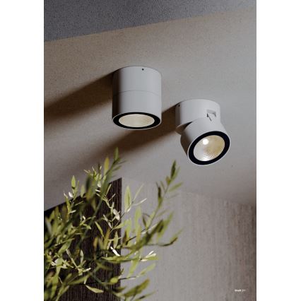 Redo 90626 - LED buitenspot SHAFT LED/13W/230V 3000K Ø 9 cm IP65 wit