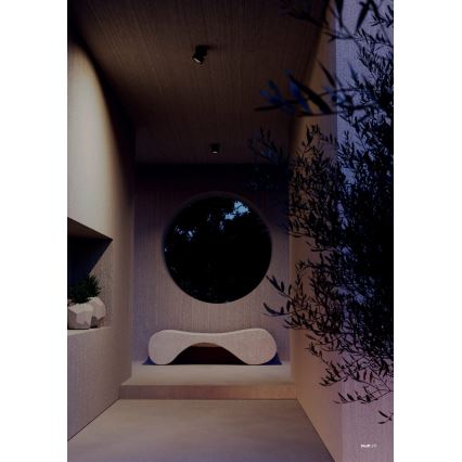 Redo 90627 - LED buitenspot SHAFT LED/13W/230V 3000K Ø 9 cm IP65 antraciet