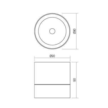 Redo 90628 - SHAFT LED buitenspot LED/13W/230V 3000K Ø 9 cm IP65 bruin