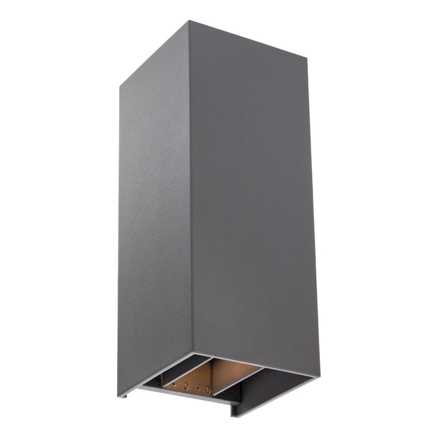 Redo 90636 - LED Wandlamp voor buiten SONNY 2xLED/5W/230V 2200/3000/4000K IP54 antraciet