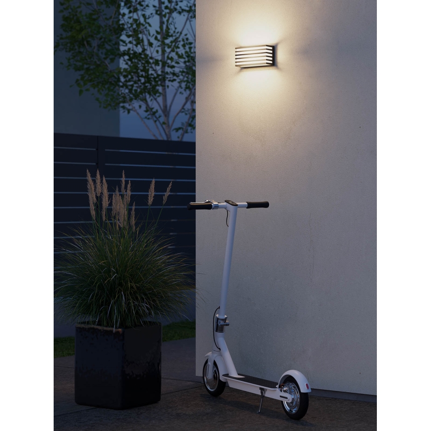 Redo 90639 - Applique murale extérieure BLAZE LED/12W/230V 3000K IP54 anthracite
