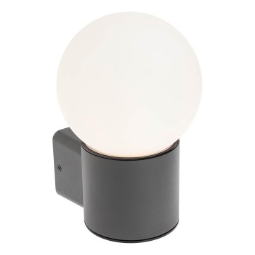 Redo 90640 - Applique murale extérieure BULK 1xE27/28W/230V IP44 anthracite