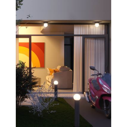 Redo 90643 - Lampadaire extérieur BULK 1xE27/20W/230V 80 cm IP44 anthracite