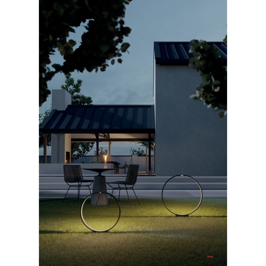 Redo 91066 - LED buitenlamp ONIRO LED/15W/230V 3000K 49,5 cm CRI 90 IP65 antraciet