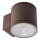 Redo 9596 - LED buitenwandlamp ETA LED/6W/230V 3000K IP54 bruin