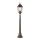 Redo 9608 - Lampadaire extérieur SEVILLA 1xE27/42W/230V IP44 doré/patine
