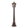 Redo 9961 - Lampadaire extérieur BREMEN 1xE27/42W/230V IP23 doré/patine