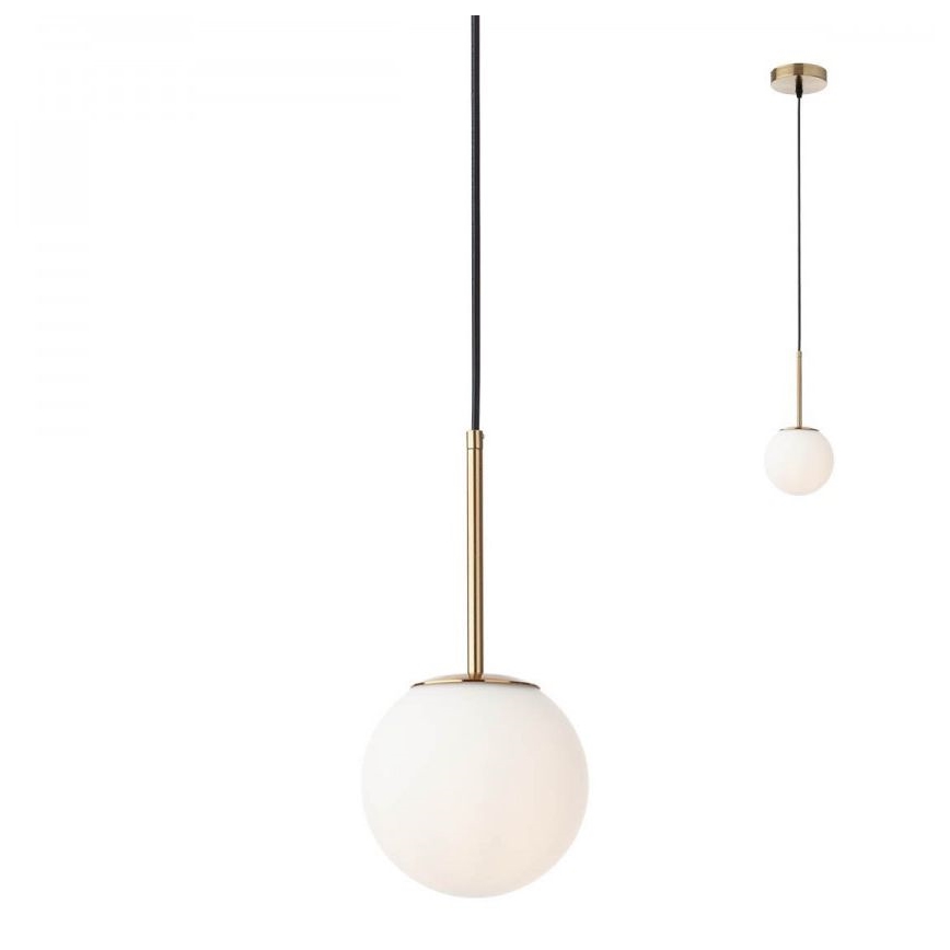 Redo A01-2623 - Vervangende lampenkap voor kroonluchter NIVA diameter 15 cm wit