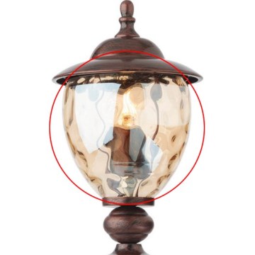 Redo A9634 - Abat-jour de rechange pour lampe et lustre MATERA, Ø 15 cm, beige