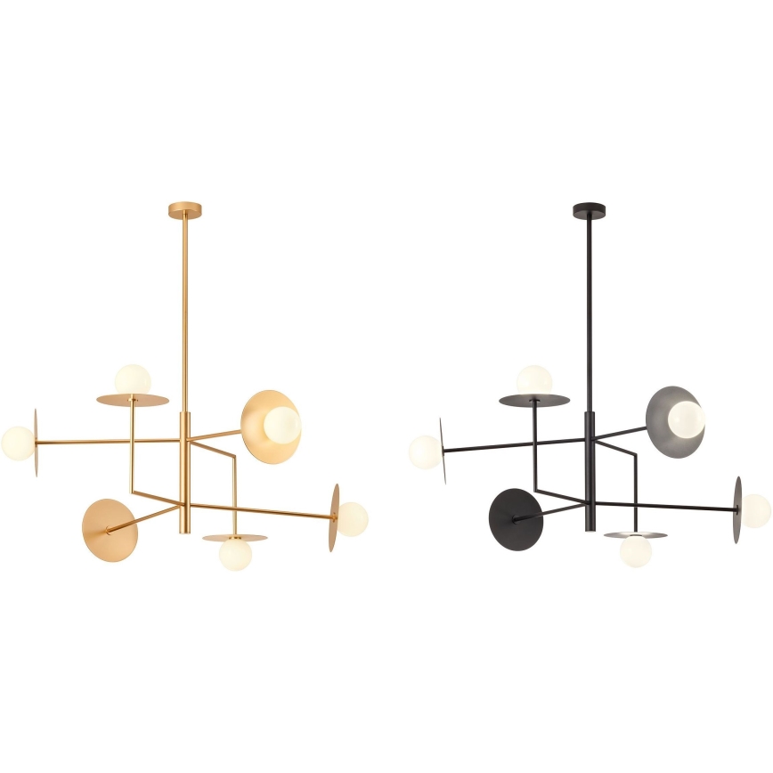 Redo UN1696_1 - Reserve lampenkap voor chandelier, voor lamp PLATO diameter 10 cm wit