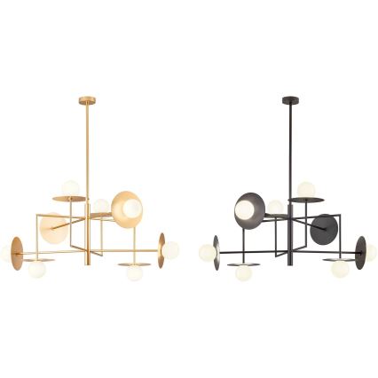 Redo UN1696_1 - Reserve lampenkap voor chandelier, voor lamp PLATO diameter 10 cm wit