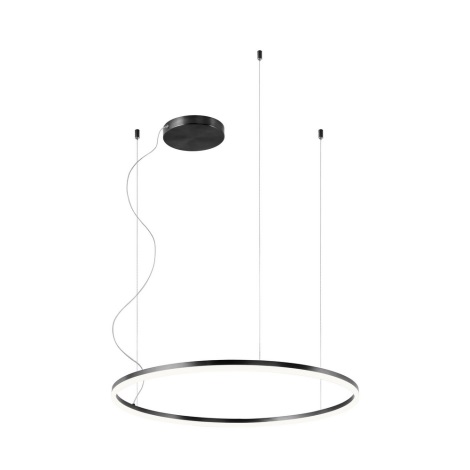 Redo - Zwarte LED Hanglamp aan koord ORBIT LED / 55W / 230V