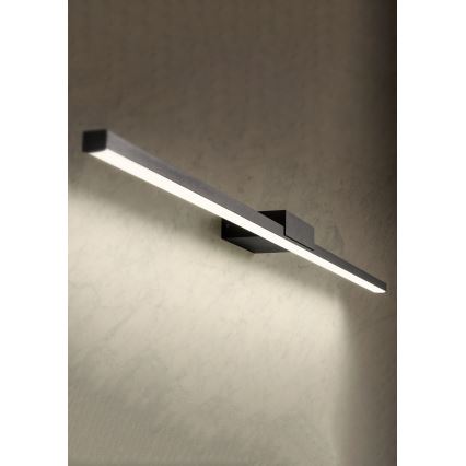 Redo01-3270 - Éclairage de miroir salle de bain ASTON LED/12W/230V 60 cm CRI 90 IP44 noir