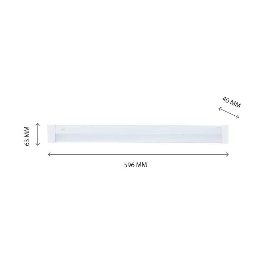 Réglette de cuisine AQUATICA LED/15W/230V 4000K IP44