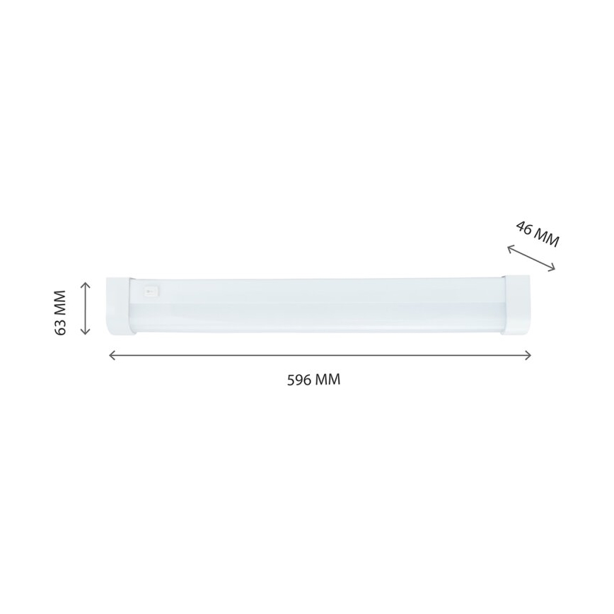 Réglette de cuisine AQUATICA LED/15W/230V 6000K IP44