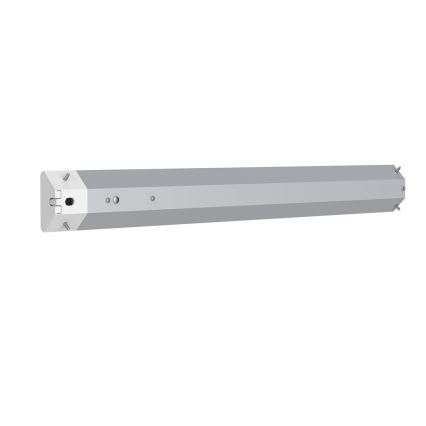 Réglette de cuisine avec prises et ports USB LED/18W/230V 4000K argent