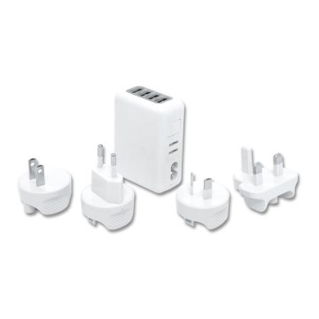 Reisadapter 4xUSB