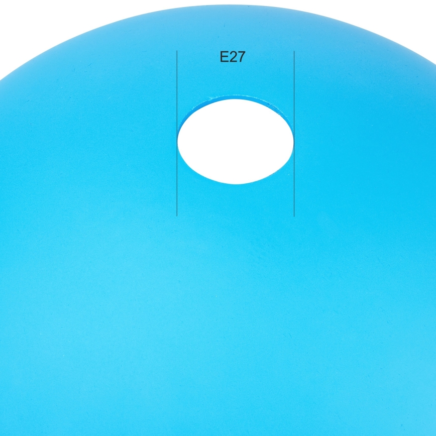 Reserve glas voor kroonluchter DAY & NIGHT E27 diameter 30 cm blauw