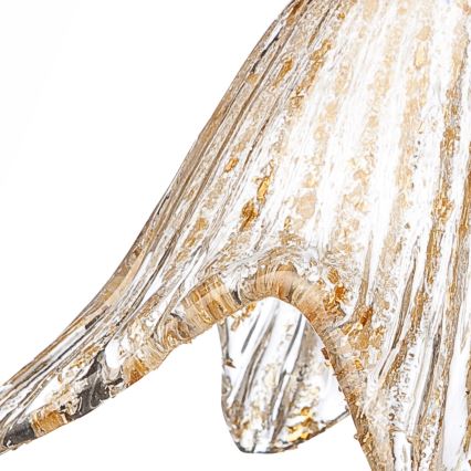 Reserve glas E14 95x130 mm doorzichtig/goud