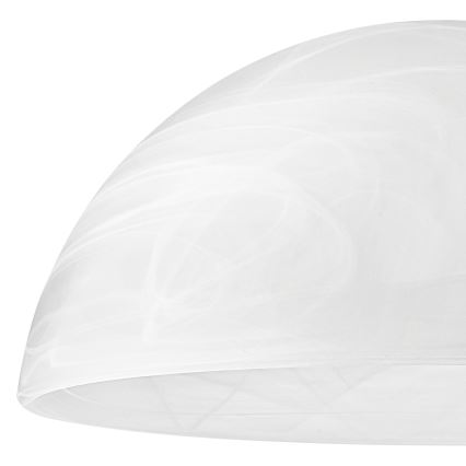 Reserve glas voor kroonluchter E27 130x300 mm wit