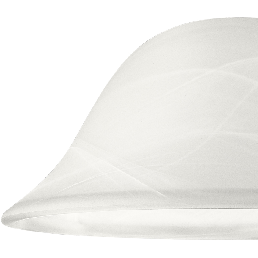Reserve glas SFERA E27 130x300 mm wit