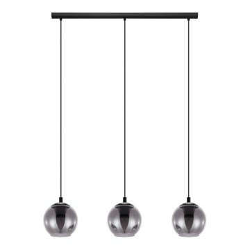 Reserve glas voor kroonluchter aan een touw Eglo ARISCANI 170x155 mm zwart