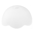 Reserve glas voor kroonluchter E27 diameter 18,4 cm wit