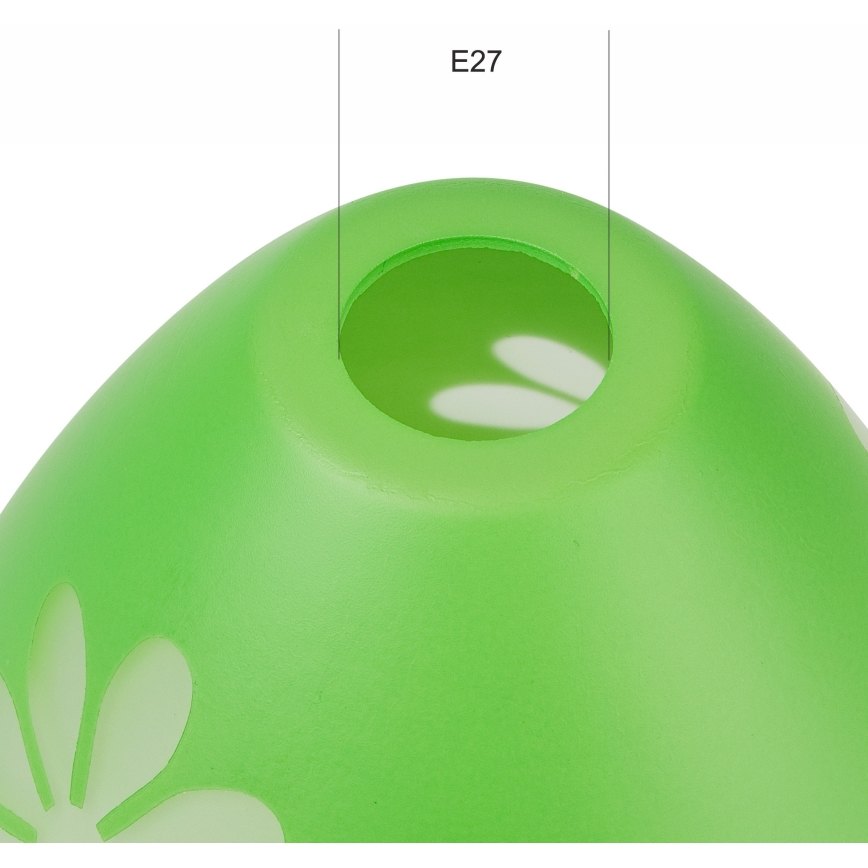 Reserve glas voor kroonluchter GARDEN E27 diameter 23 cm groen