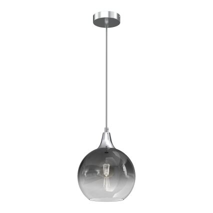 Reserve glas voor kroonluchter MONTE E27 diameter 20 cm gerookt