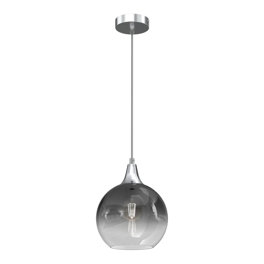 Reserve glas voor kroonluchter MONTE E27 diameter 20 cm gerookt