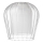 Reserve glas voor kroonluchter PAULA E27 diameter 10 cm