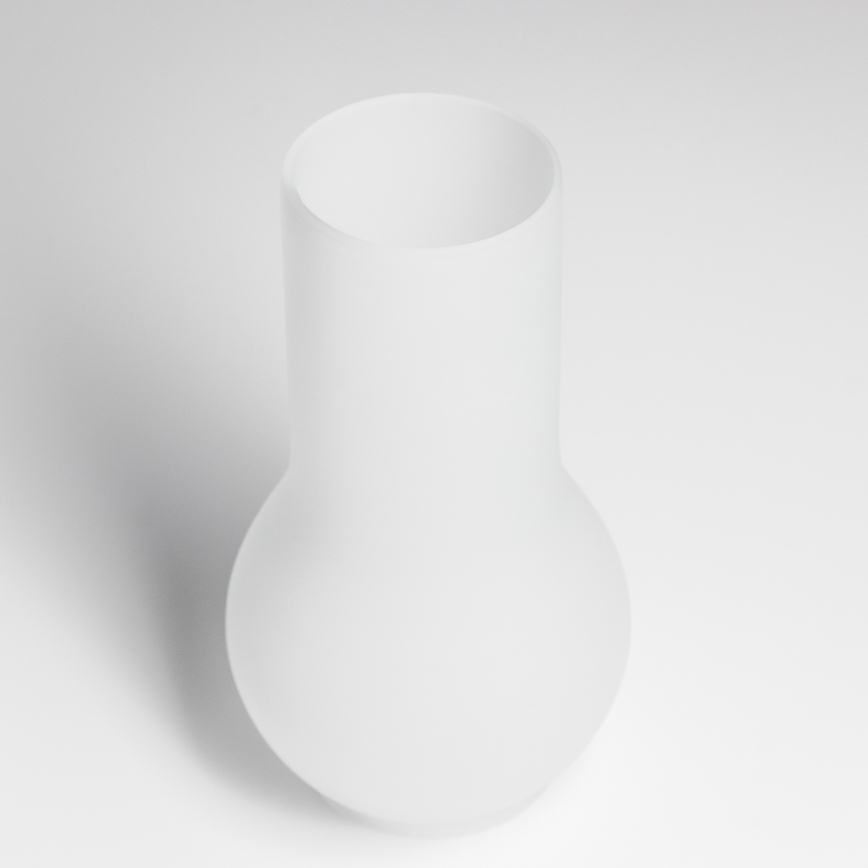 Reserve glas voor kroonluchter TAVERN/COTTAGE E14 210x110 mm wit